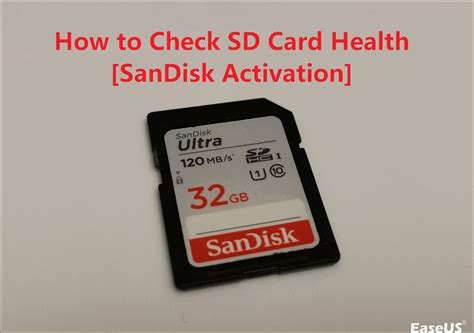 SanDisk SD Check Card Health: 4 Easy Ways to Fix .